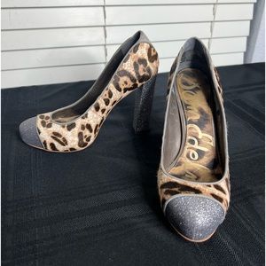 Sam Edelman The Elder Statesman Animal Print Pumps Sz 6M